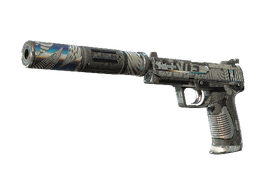 USP-S | Spiral Glitch (Battle-Scarred)