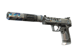 USP-S | Spiral Glitch (Minimal Wear)