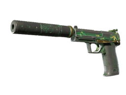 USP-S | Tropical Breeze (Battle-Scarred)