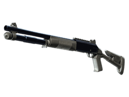 XM1014 | Blue Steel (Battle-Scarred)