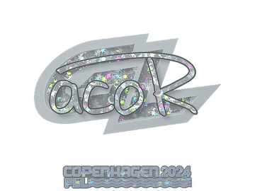 Sticker | acoR (Glitter) | Copenhagen 2024
