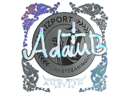 Sticker | adamb (Holo) | Austin 2025