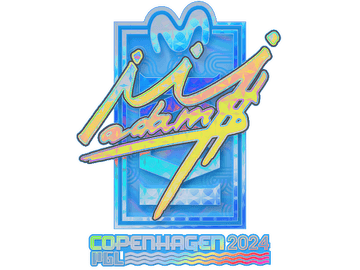 Sticker | adamS (Holo) | Copenhagen 2024