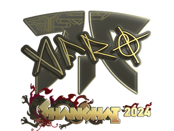 Sticker | afro (Gold) | Shanghai 2024