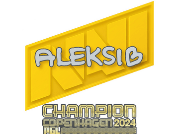 Sticker | Aleksib (Champion) | Copenhagen 2024