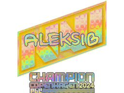 Sticker | Aleksib (Holo, Champion) | Copenhagen 2024