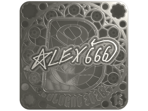 Sticker | alex666 (Foil, Ranked) | Cologne 2026