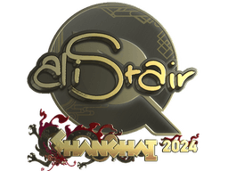 Sticker | aliStair (Gold) | Shanghai 2024