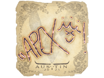 Sticker | apEX | Austin 2025