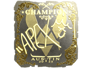 Sticker | apEX (Gold, Champion) | Austin 2025