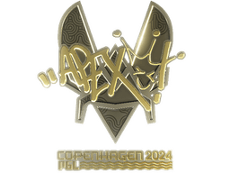 Sticker | apEX (Gold) | Copenhagen 2024