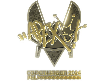 Sticker | apEX (Gold) | Copenhagen 2024