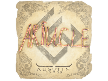 Sticker | Ariucle | Austin 2025
