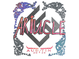 Sticker | Ariucle (Holo) | Austin 2025