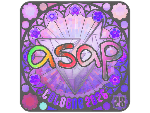 Sticker | asap (Holo, Ranked) | Cologne 2026