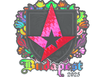 Sticker | Astralis (Holo) | Budapest 2025