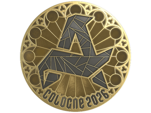 Sticker | Aurora (Gold) | Cologne 2026