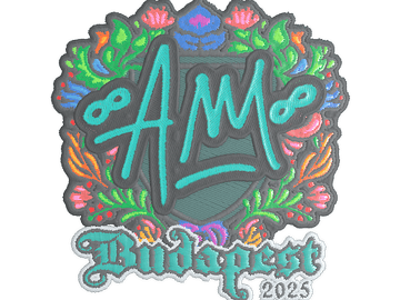 Sticker | AW (Embroidered) | Budapest 2025
