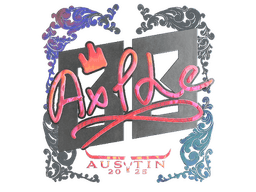 Sticker | Ax1Le (Holo) | Austin 2025