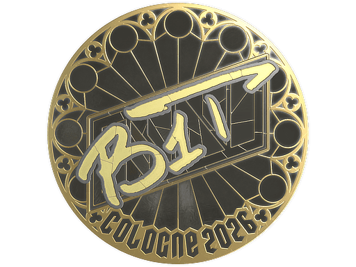 Sticker | b1t (Gold) | Cologne 2026