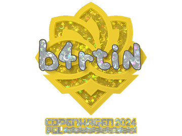 Sticker | b4rtiN (Glitter) | Copenhagen 2024