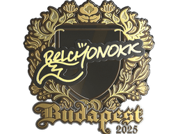 Sticker | BELCHONOKK (Gold) | Budapest 2025