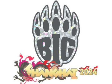Sticker | BIG (Glitter) | Shanghai 2024