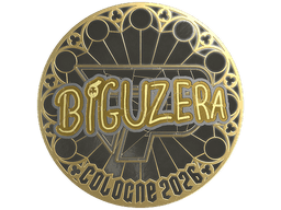 Sticker | biguzera (Gold) | Cologne 2026