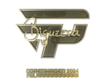 Sticker | biguzera (Gold) | Copenhagen 2024
