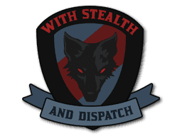 Sticker | Black Dog