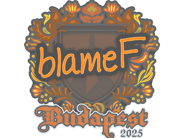 Sticker | blameF | Budapest 2025