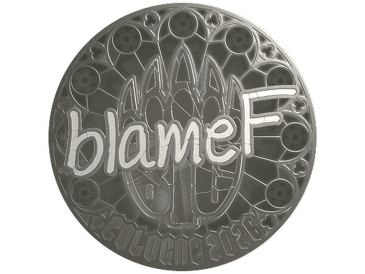 Sticker | blameF (Foil) | Cologne 2026