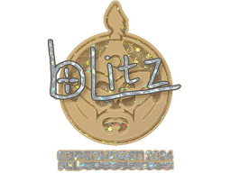 Sticker | bLitz (Glitter) | Copenhagen 2024