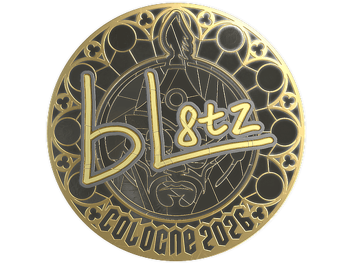 Sticker | bLitz (Gold) | Cologne 2026