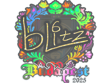 Sticker | bLitz (Holo) | Budapest 2025