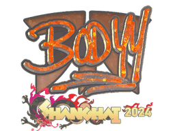 Sticker | bodyy (Glitter) | Shanghai 2024