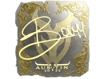 Sticker | bodyy (Gold) | Austin 2025