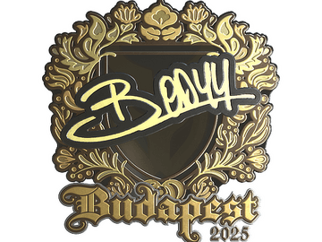 Sticker | bodyy (Gold) | Budapest 2025