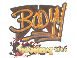 Sticker | bodyy (Holo) | Shanghai 2024