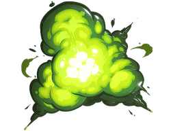 Sticker | Boom Blast (Glitter)
