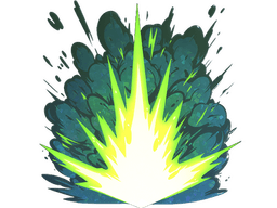 Sticker | Boom Detonation (Glitter)