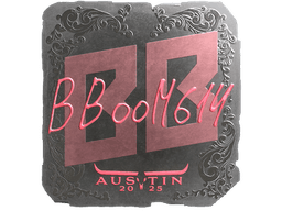 Sticker | Boombl4 (Foil) | Austin 2025