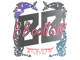 Sticker | Boombl4 (Holo) | Austin 2025