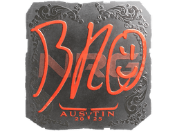 Sticker | br0 (Foil) | Austin 2025