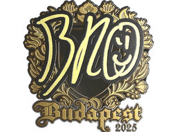 Sticker | br0 (Gold) | Budapest 2025
