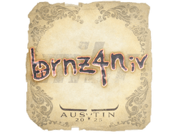 Sticker | brnz4n | Austin 2025