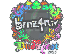 Sticker | brnz4n (Holo) | Budapest 2025