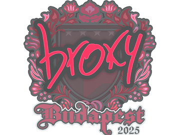 Sticker | broky | Budapest 2025