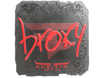 Sticker | broky (Foil) | Austin 2025