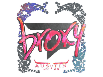 Sticker | broky (Holo) | Austin 2025